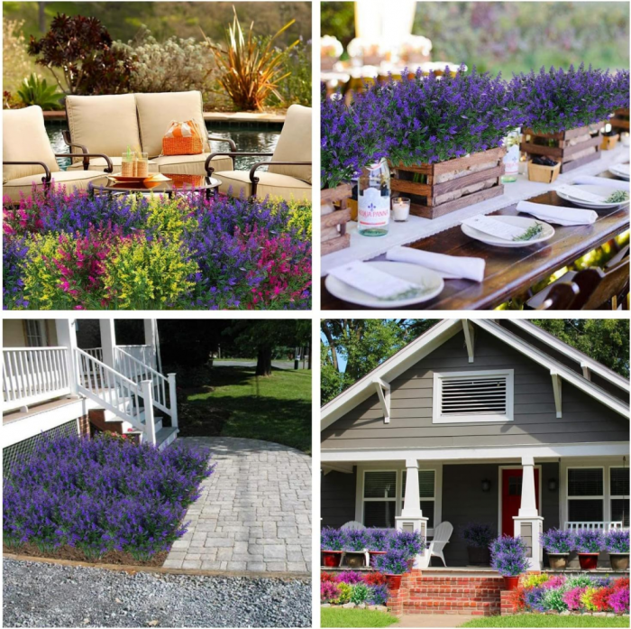 GOTGELIF Artificial Turf Grass 19.68x39.37in Artificial Grass Outdoor ...